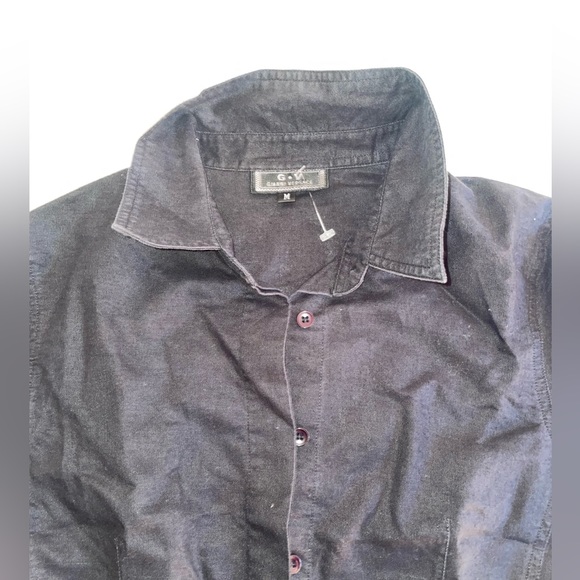 Versace linen button down sleeveless - Picture 3 of 5